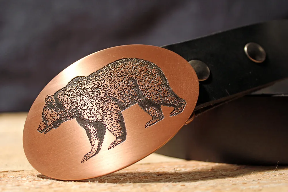 Adirondack Bear Belt Buckle