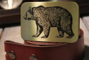 Adirondack Bear Belt Buckle