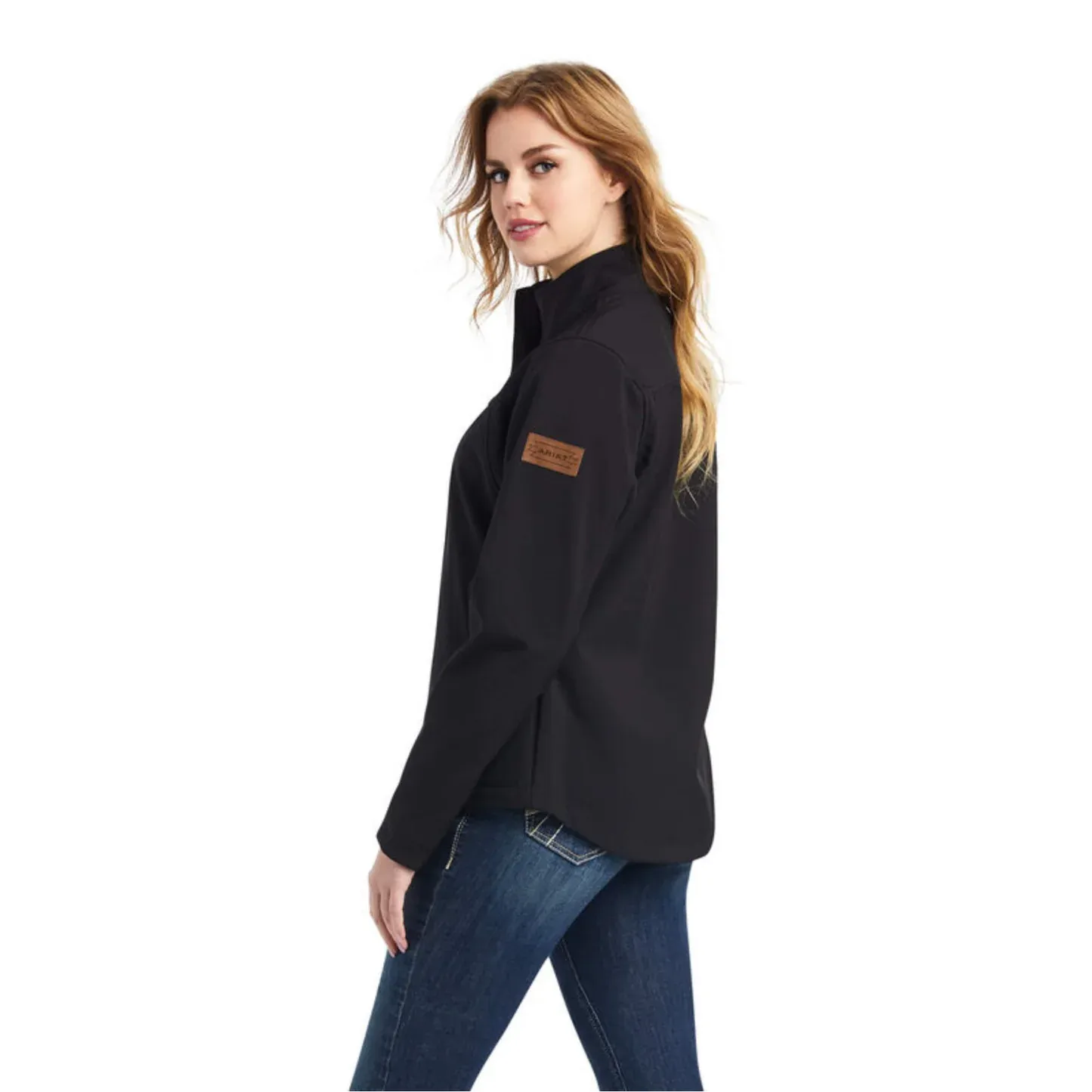 Ariat Women's Chimayo Black Aztec Softshell Jacket