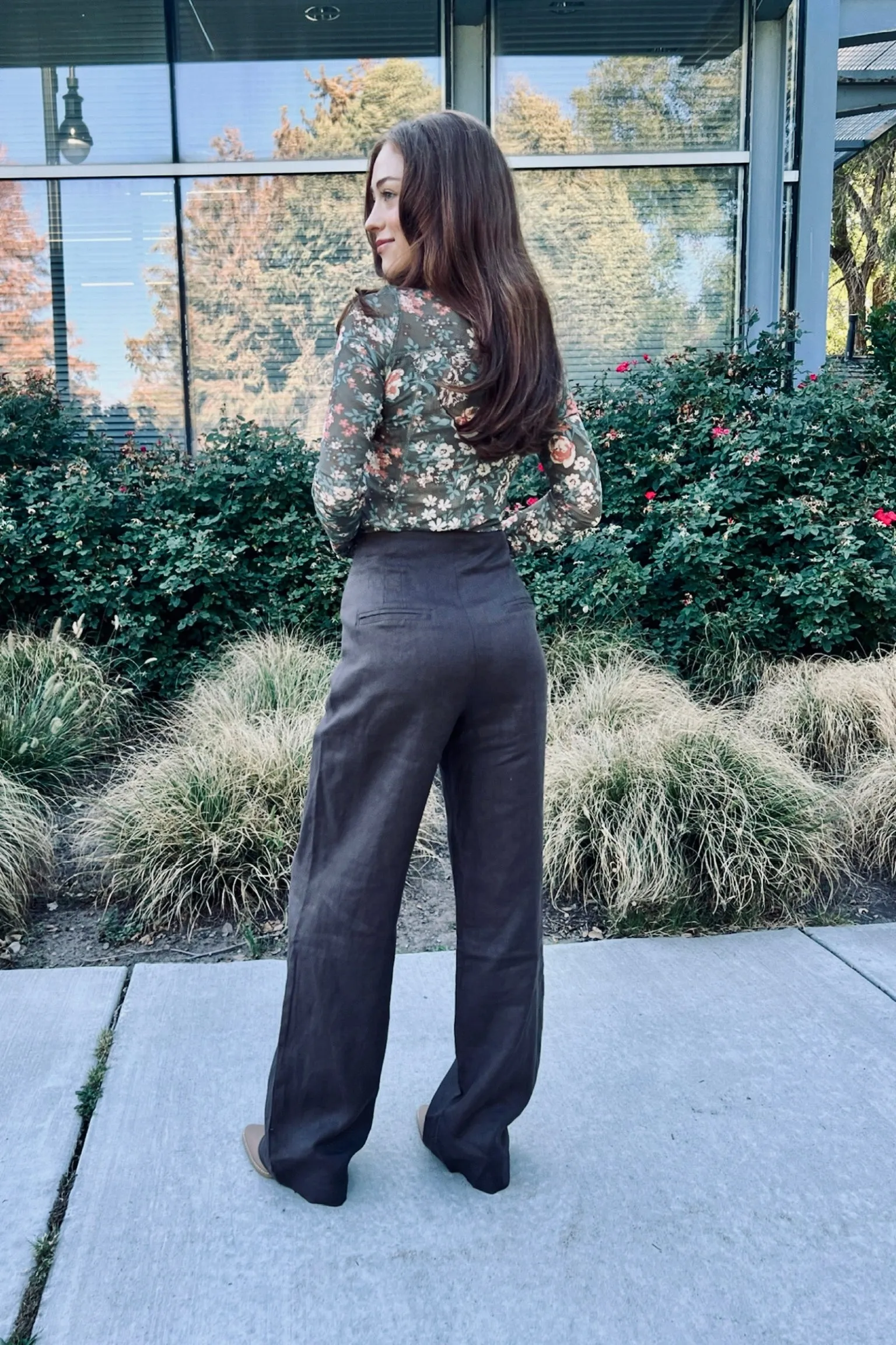 Coffee Couture Linen Pants Lux Collection