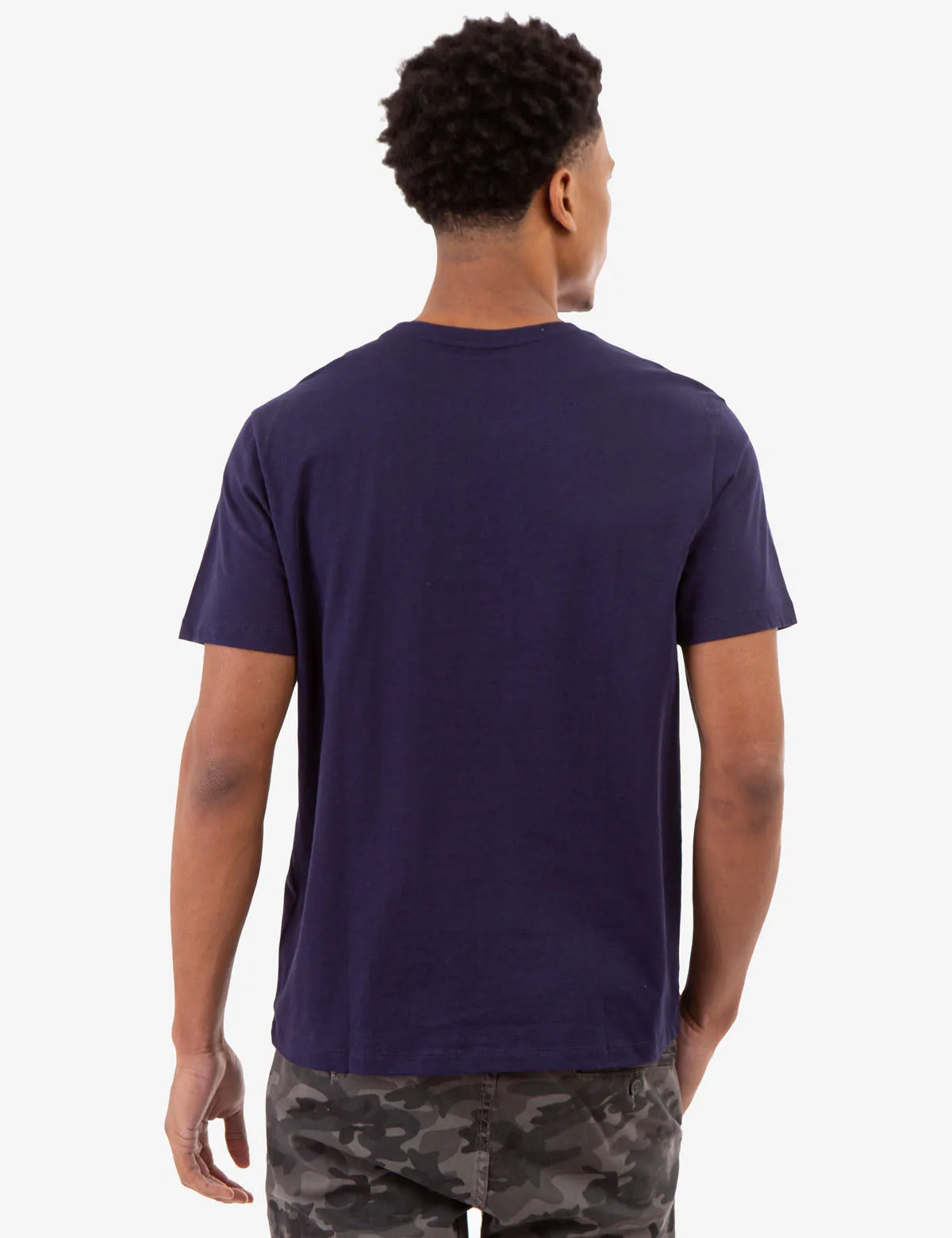 CONTRAST HEATHER USPA GRAPHIC T-SHIRT