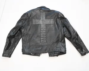 DAN 7:20 Leather Studded Jacket