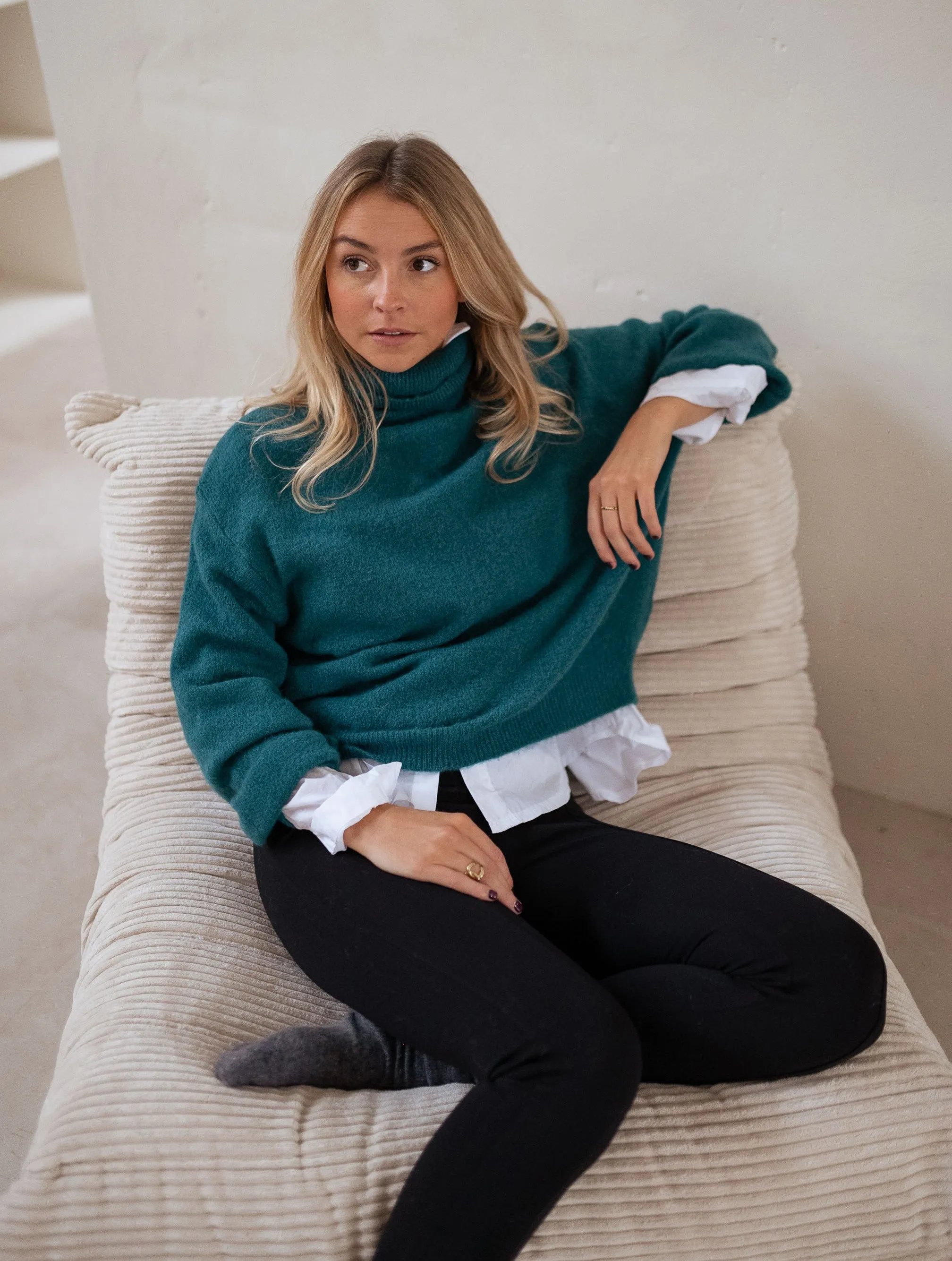 Green Laurya Sweater