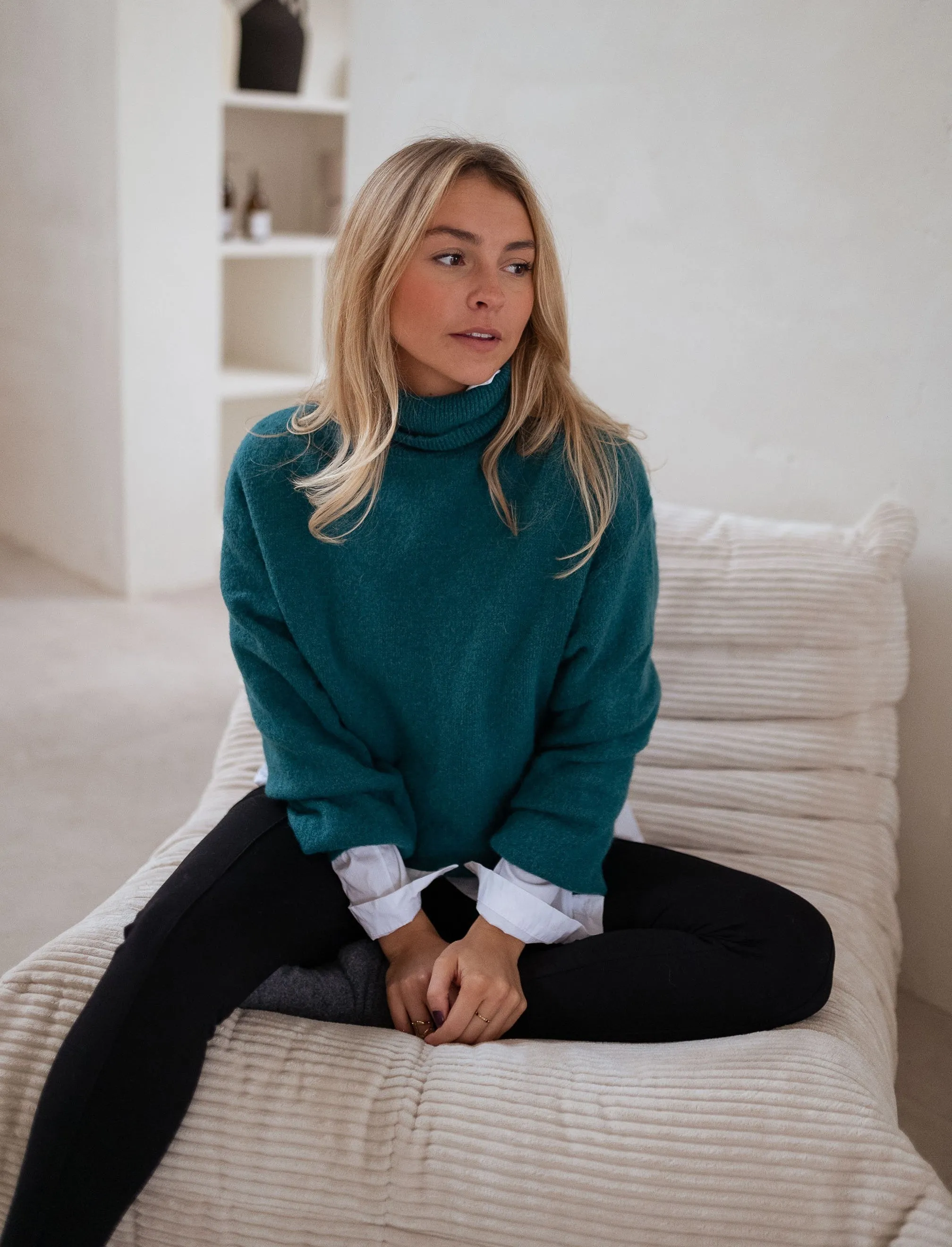 Green Laurya Sweater