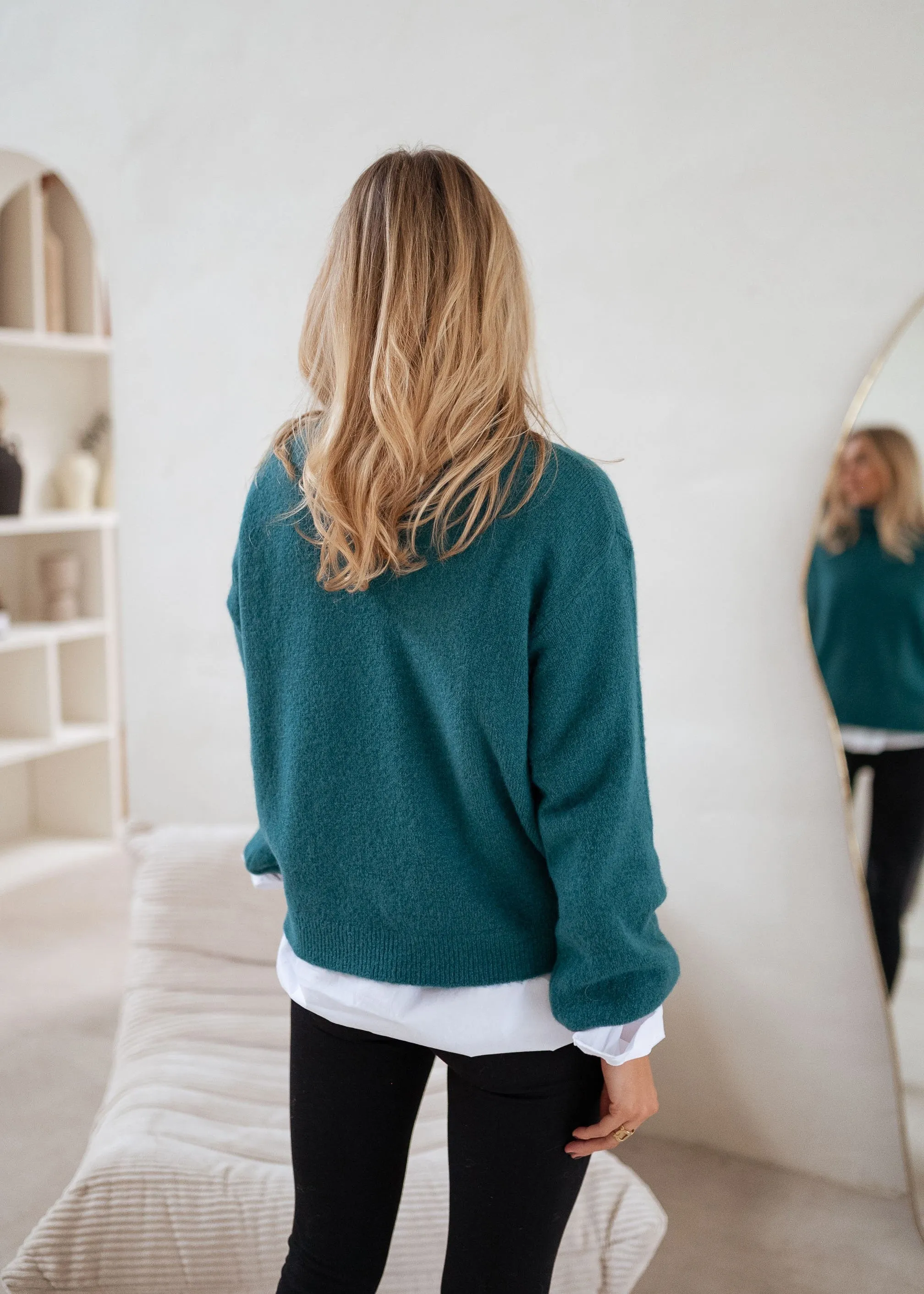 Green Laurya Sweater