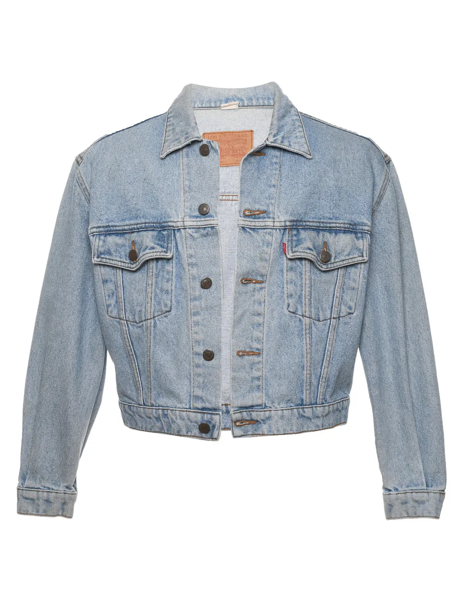 Levi's Light Wash Classic Denim Jacket - M