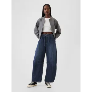 Mid Rise Easy Horseshoe Jeans