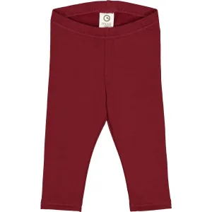 Musli - Organic Cotton Cozy Leggings - Cabernet