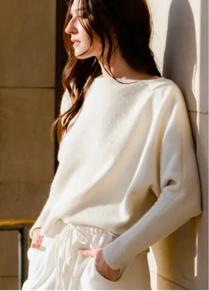 Natalie Busby Everyday Sweater in Ivory