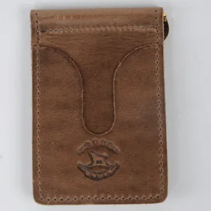 Over Under Horween Front Pocket Wallet - Brown