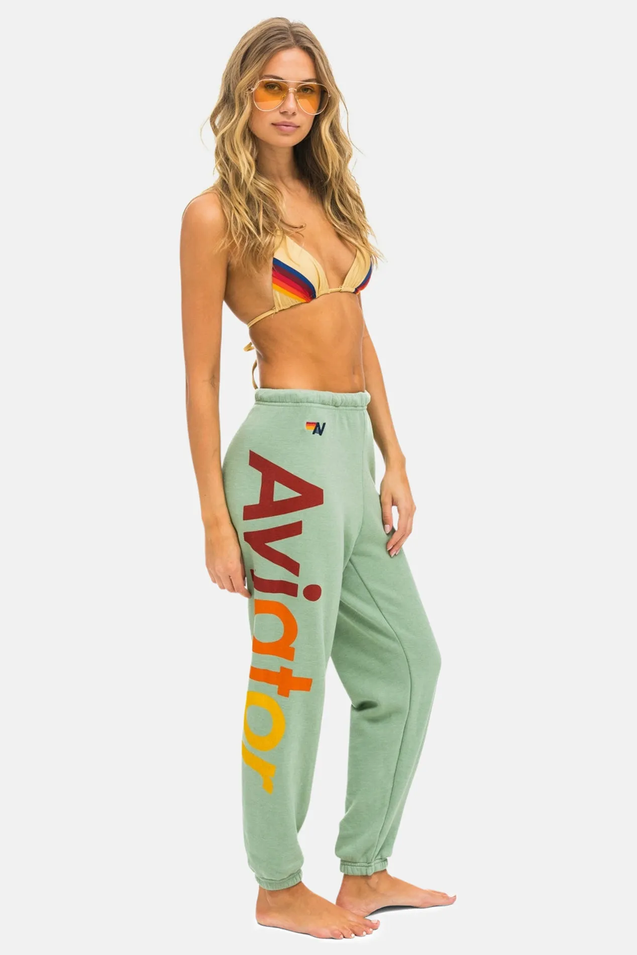 "Aviator Nation 2" Sweatpant Sage