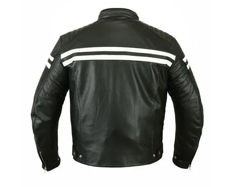 Retro Mens Leather Racer Jackets