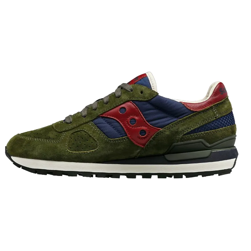 Saucony Originals scarpa sneakers da uomo Shadow Original S70780-2 verde foresta-blu