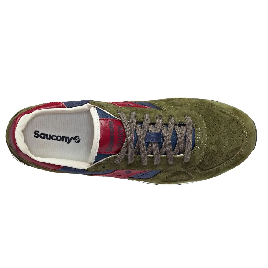 Saucony Originals scarpa sneakers da uomo Shadow Original S70780-2 verde foresta-blu