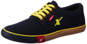 Sparx Mens Navyblueyellow Casual Shoe