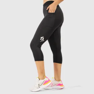 Stretch 7/8 Leggings (Black)