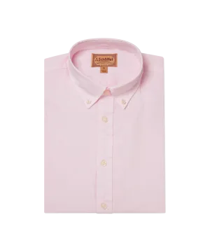 Walsingham Linen Shirt - Pale Pink