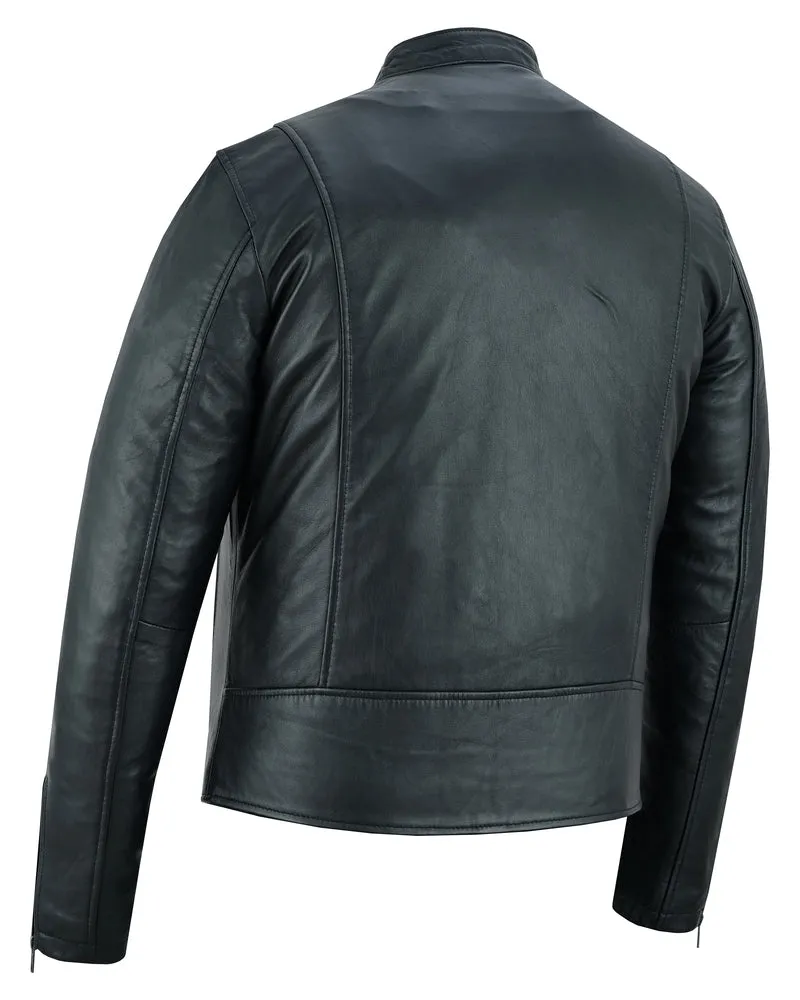 Wanton Men's Fashion Leather Jacket